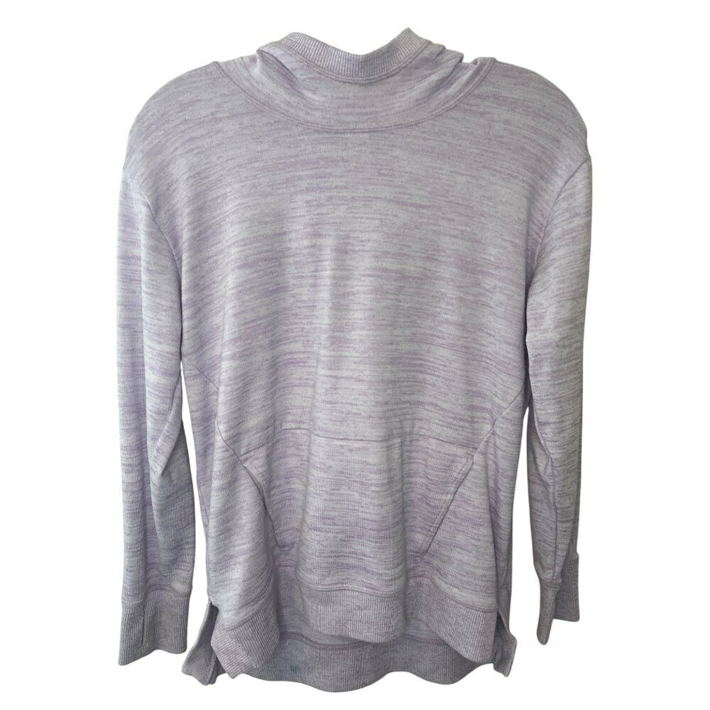 Athleta Girl XL/14 Lavender Hoodie For Girls 96% Polyester 4% Spandex